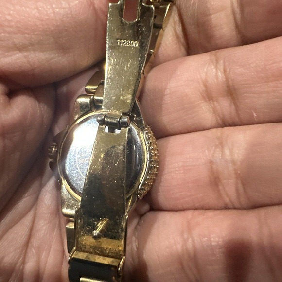 Runs Michael Kors‎ 27mm Camille Womens Stainless Steel Gold Dial Watch MK3252 - Picture 7 of 10